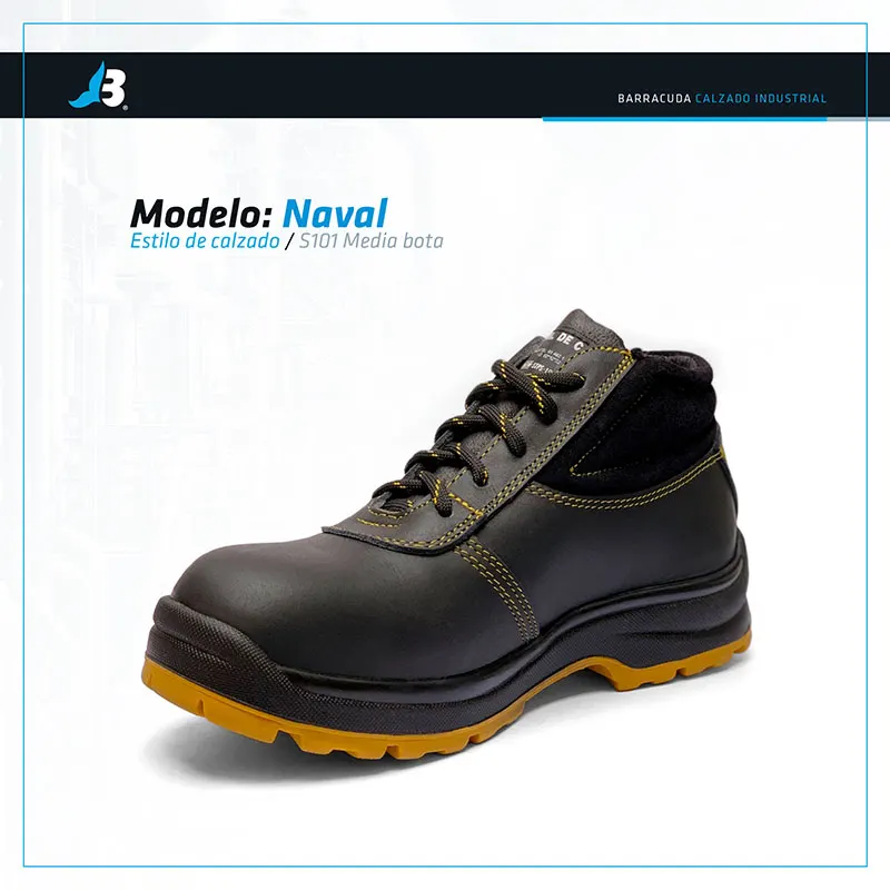Bota industrial Naval Barracuda