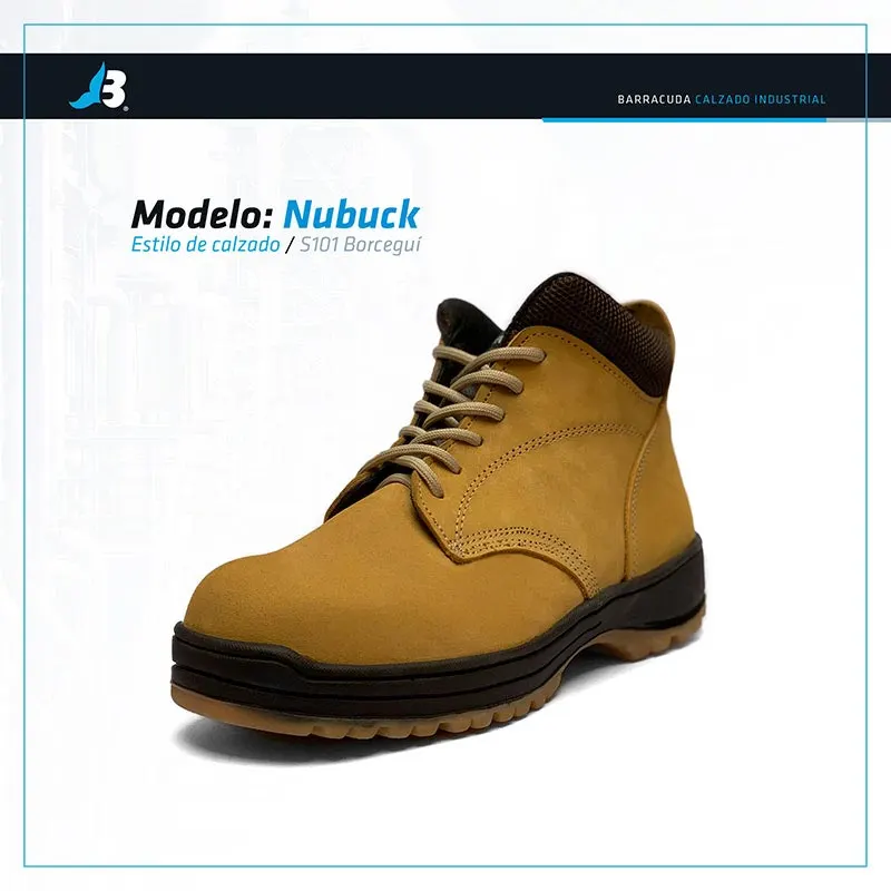 Bota industrial Nubuck Barracuda