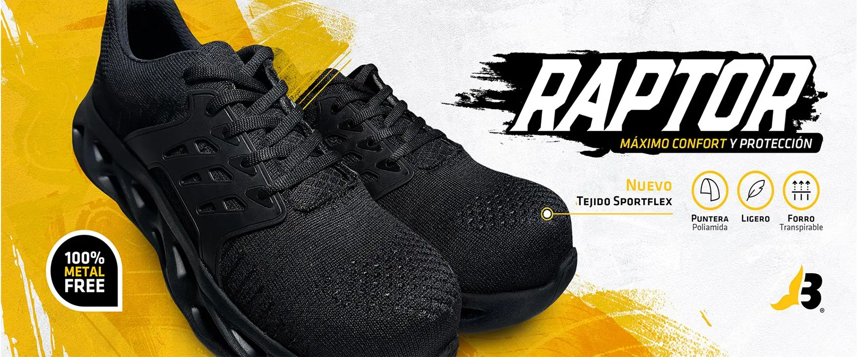 Tenis de seguridad Raptor Barracuda