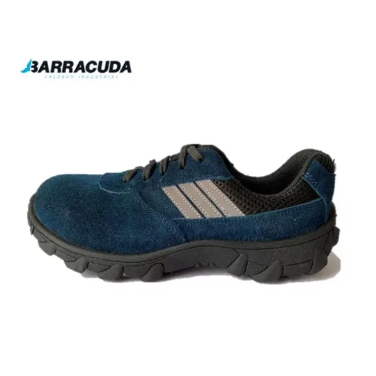 Tenis de seguridad B/Sport color azul Barracuda