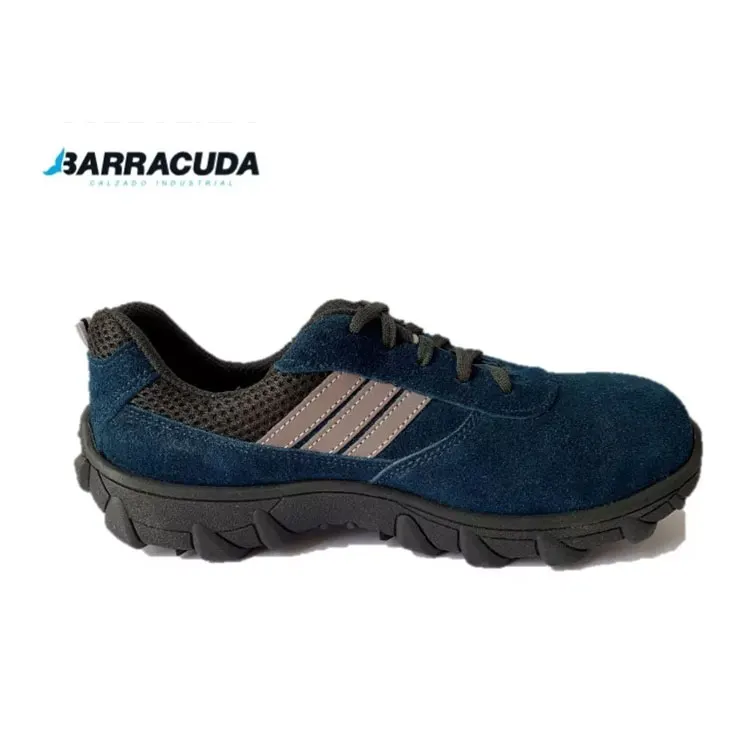 Tenis de seguridad B/Sport color azul Barracuda · vista 2