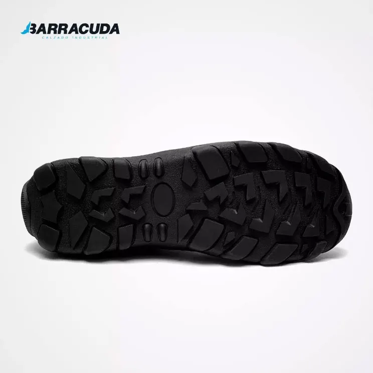 Tenis de seguridad B/Sport color gris Barracuda · vista 2