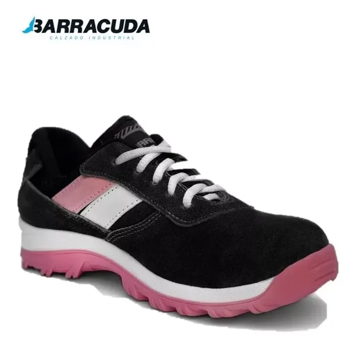 Tenis de seguridad B/Sport color rosa Barracuda · vista 2