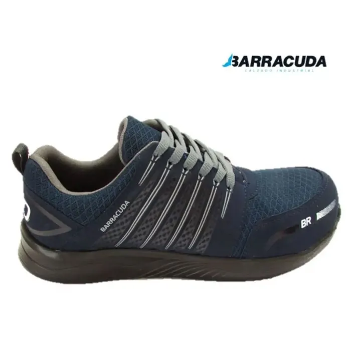 Tenis de seguridad Elite azul Barracuda · vista 2