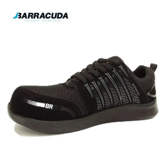Tenis de seguridad Elite negro Barracuda · vista 2