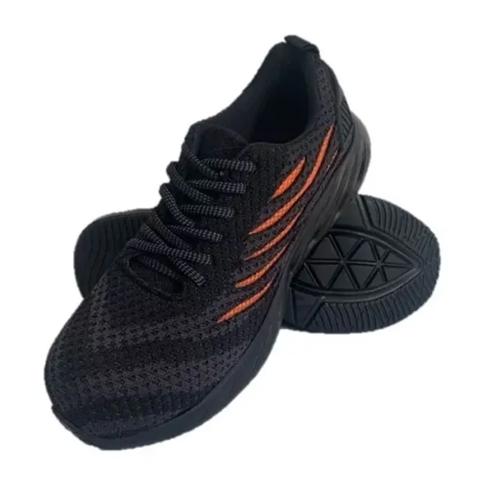Tenis de seguridad Volcano naranja Barracuda · vista 3