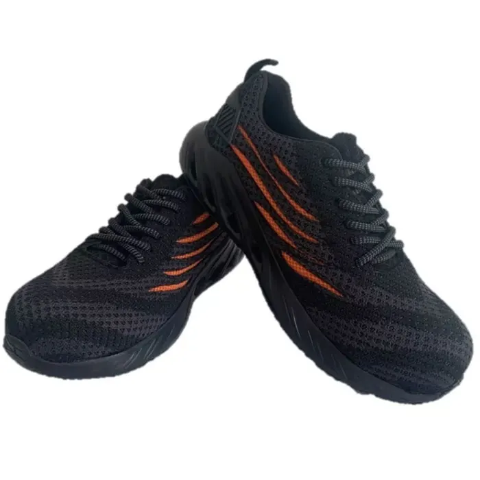 Tenis de seguridad Volcano naranja Barracuda · vista 4