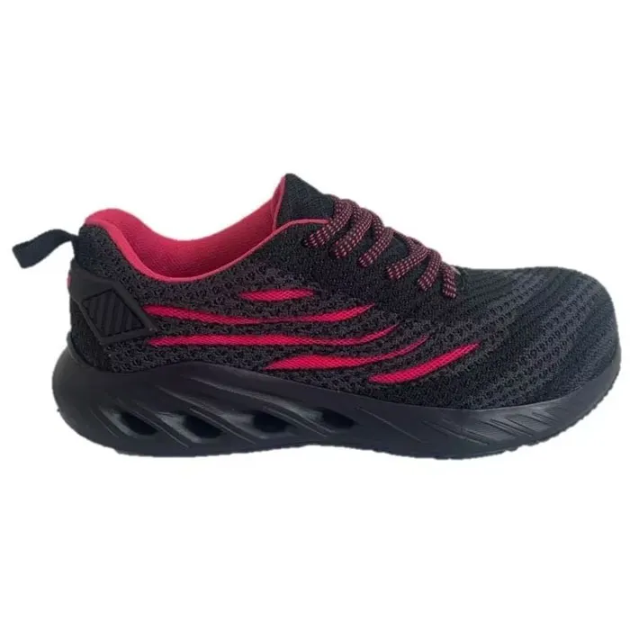 Tenis de seguridad Volcano rosa Barracuda
