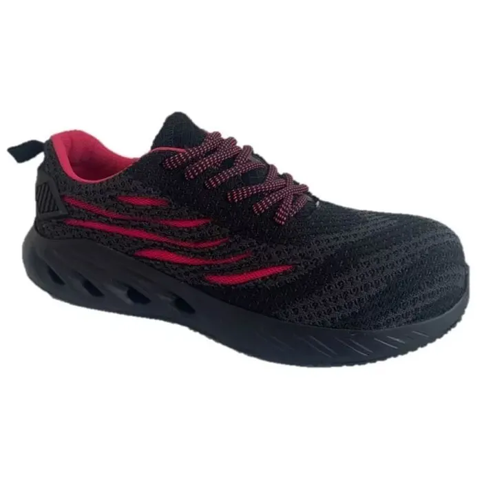 Tenis de seguridad Volcano rosa Barracuda · vista 2
