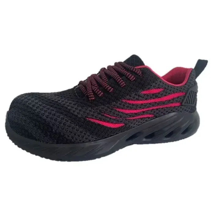 Tenis de seguridad Volcano rosa Barracuda · vista 3
