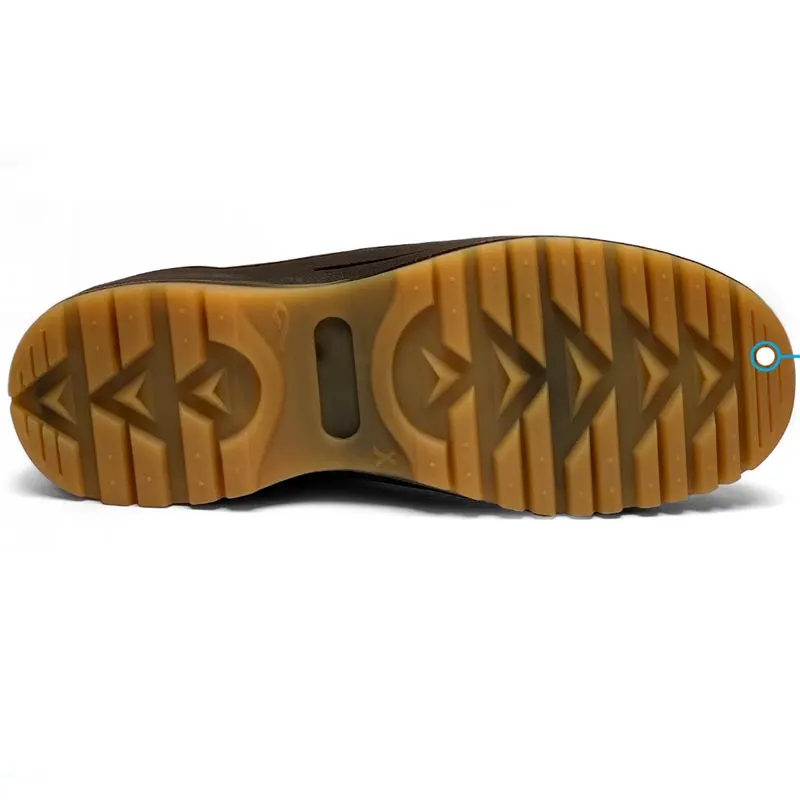 Zapato industrial Nubuck café Barracuda